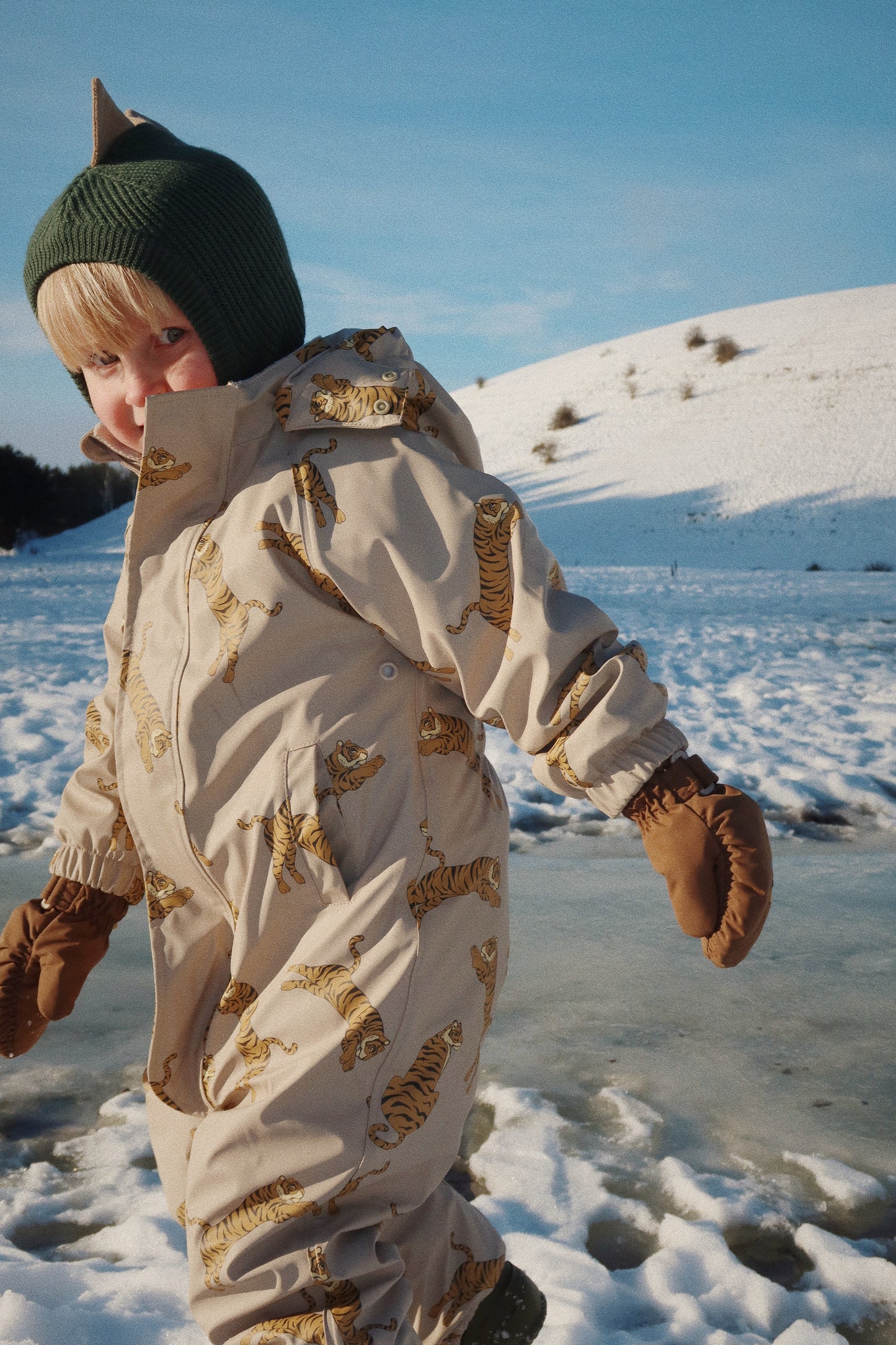 Schnee FĂ€ustlinge Nohr đ Walnut