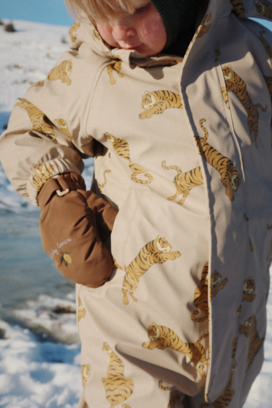 Schnee Fäustlinge Nohr 🍋 Walnut