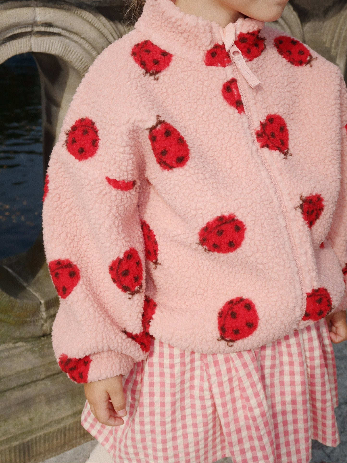 Jody Teddyjacke Ladybug 🐞