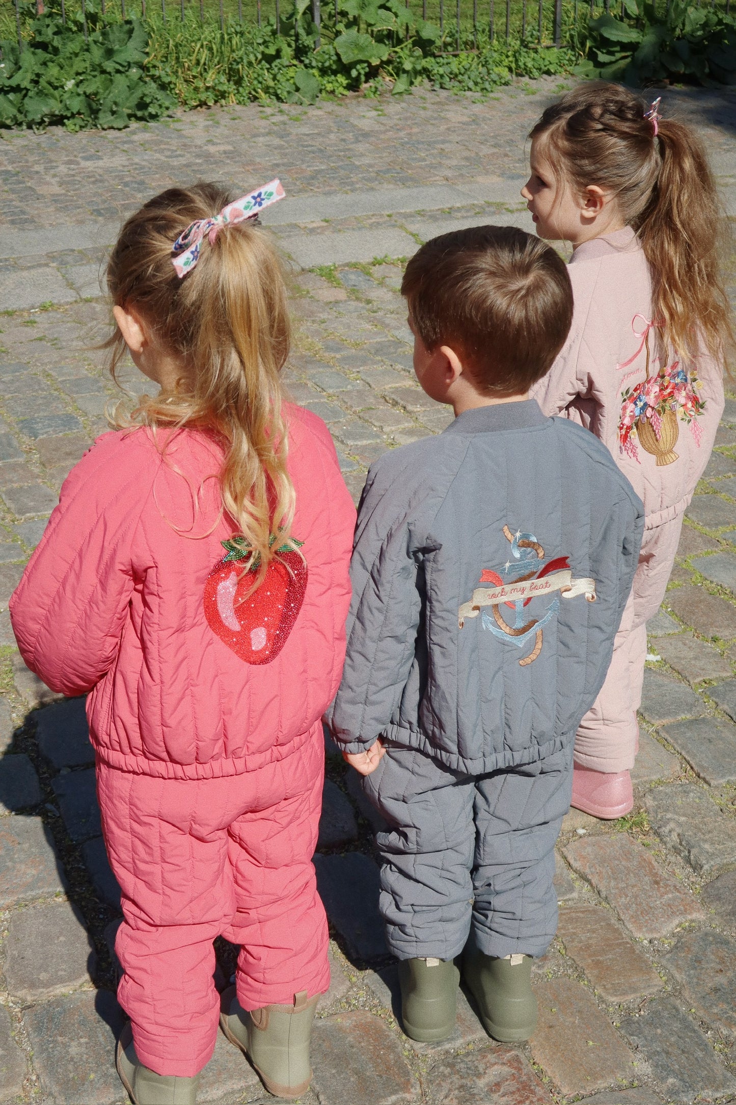 Bomber Jacke Juno “Sparkle“ Strawberry 🍓
