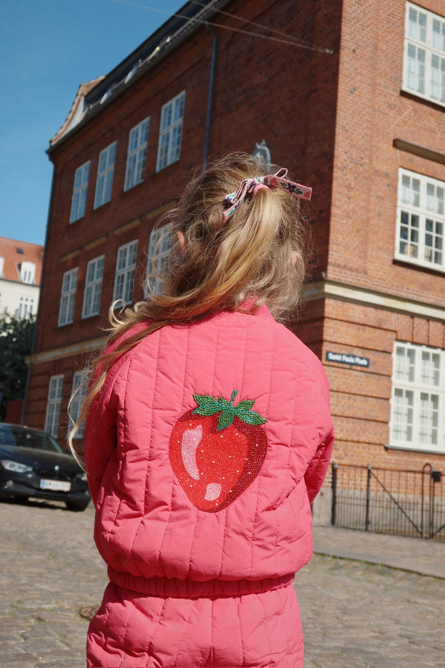 Bomber Jacke Juno “Sparkle“ Strawberry 🍓