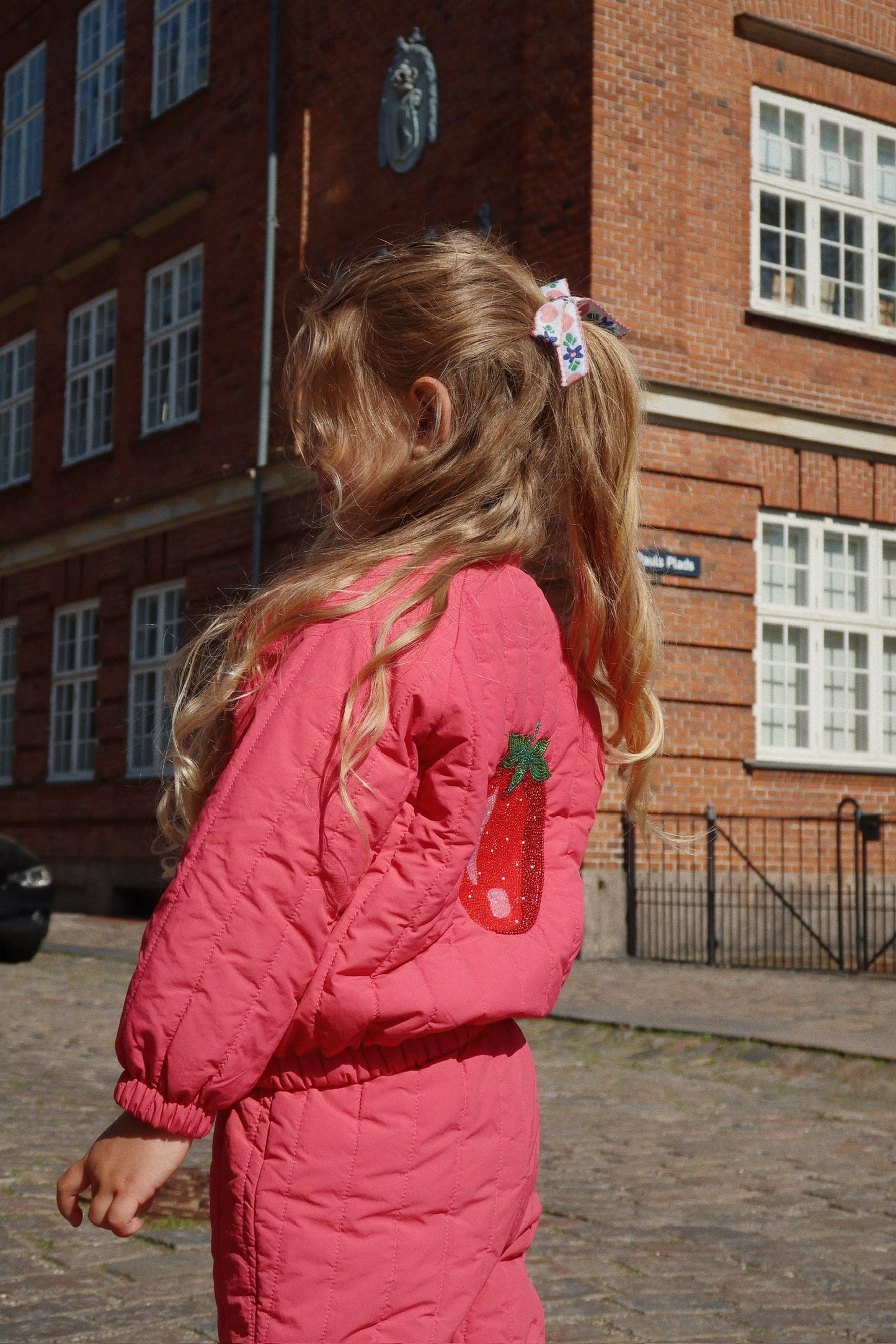 Bomber Jacke Juno “Sparkle“ Strawberry 🍓