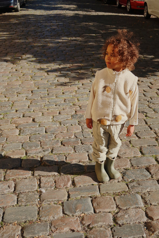 Jody Teddy Vest Limone