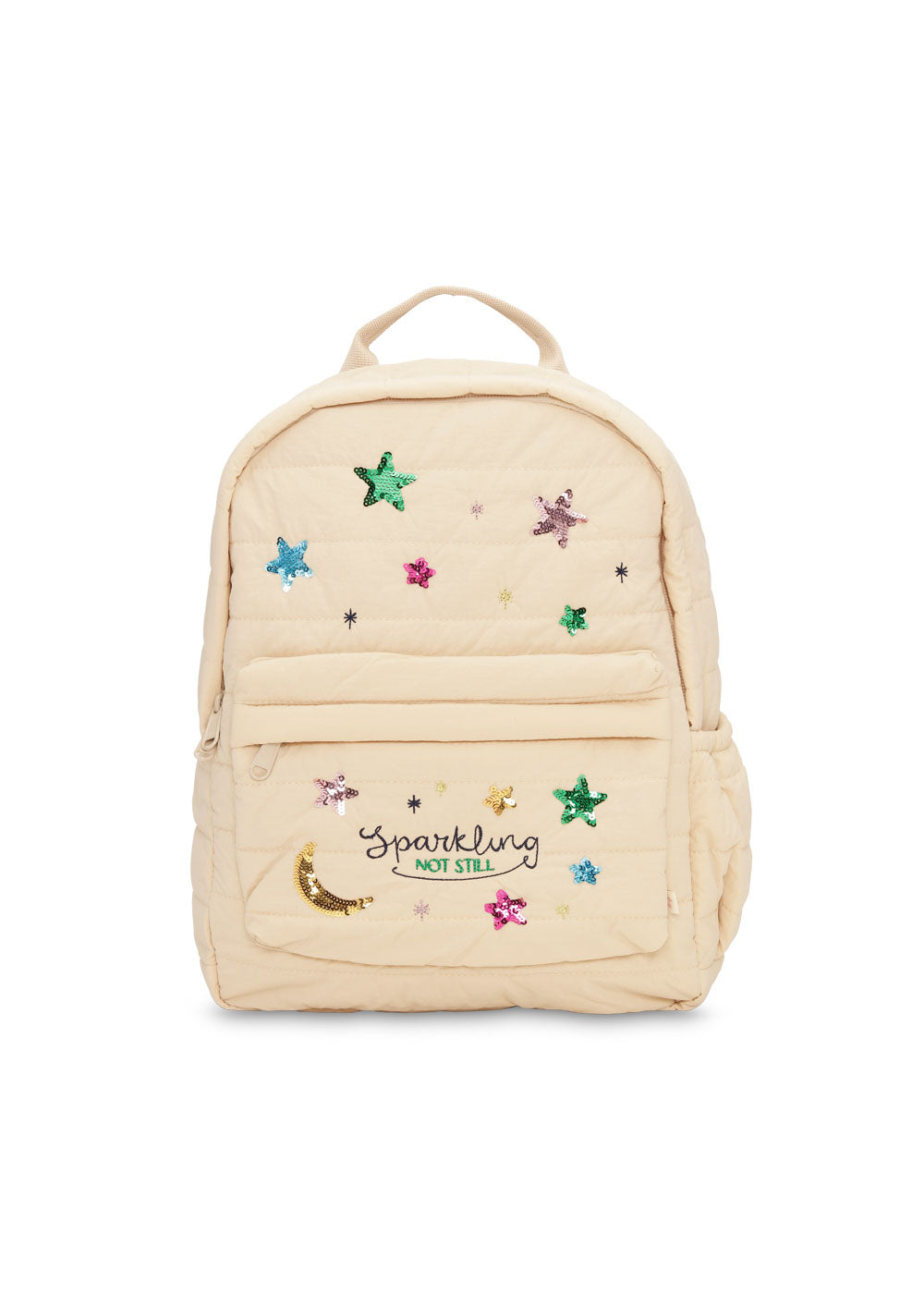 Children's Backpack Quilted Sequin Stars Frappé