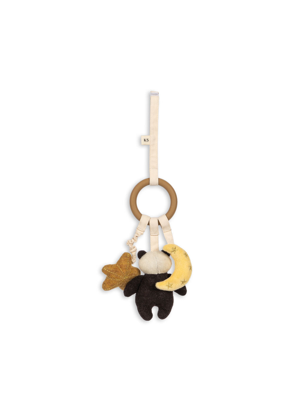 Activity toy teething ring 🐼
