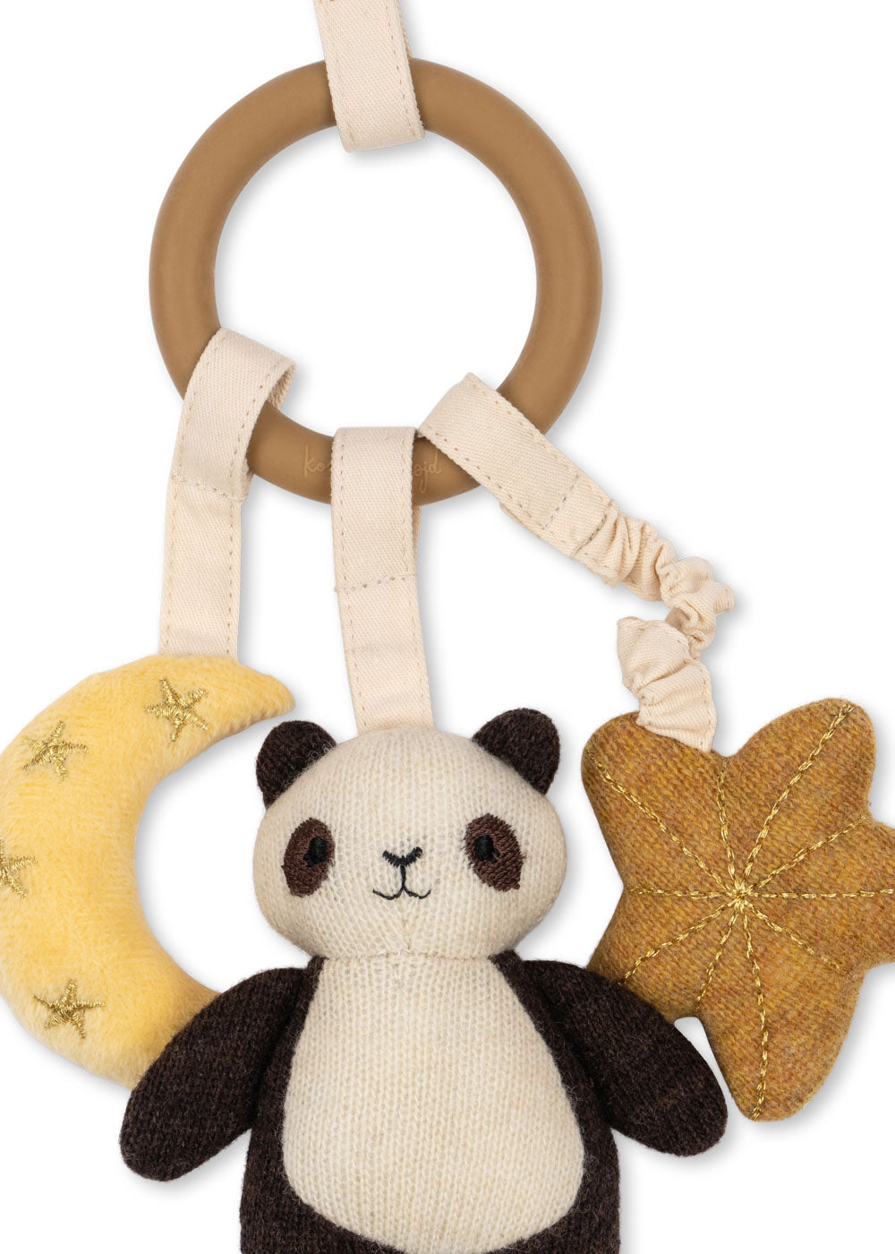 Activity toy teething ring 🐼