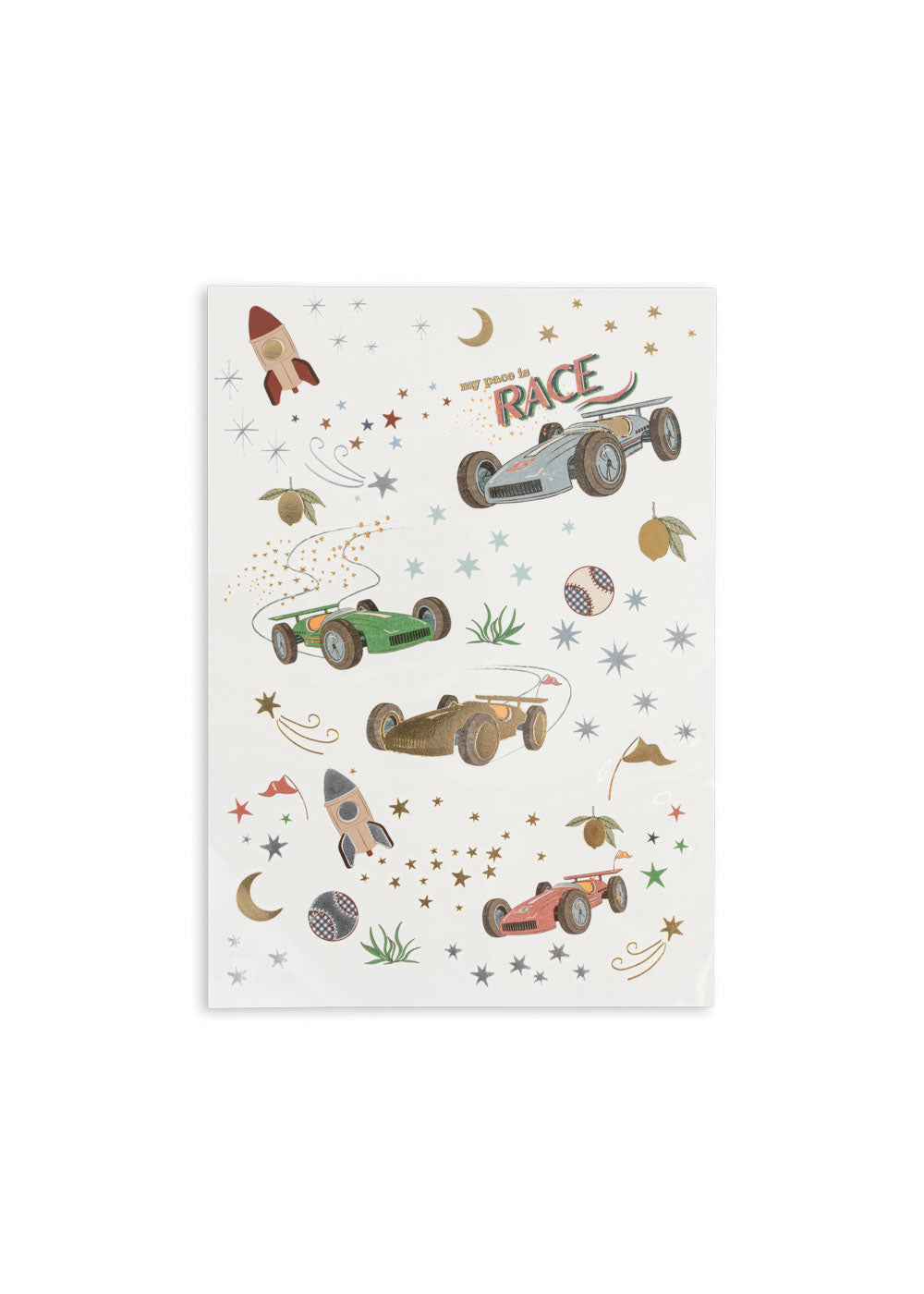 Race cars Tattoos Konges Slojd