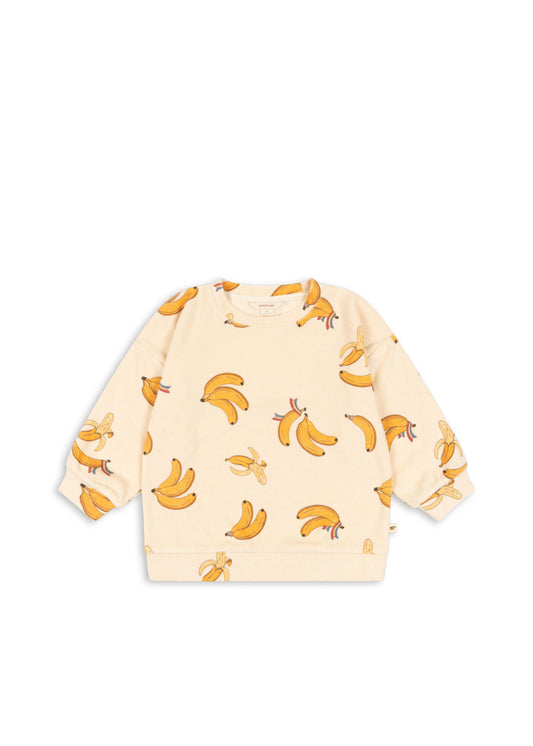 Frottee Sweatshirt Itty “Go bananas“ GOTS