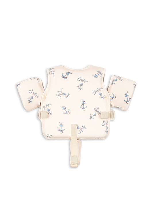 Schwimmhilfe Hollis von Konges Slojd mit Pufferl "Rock my boat"