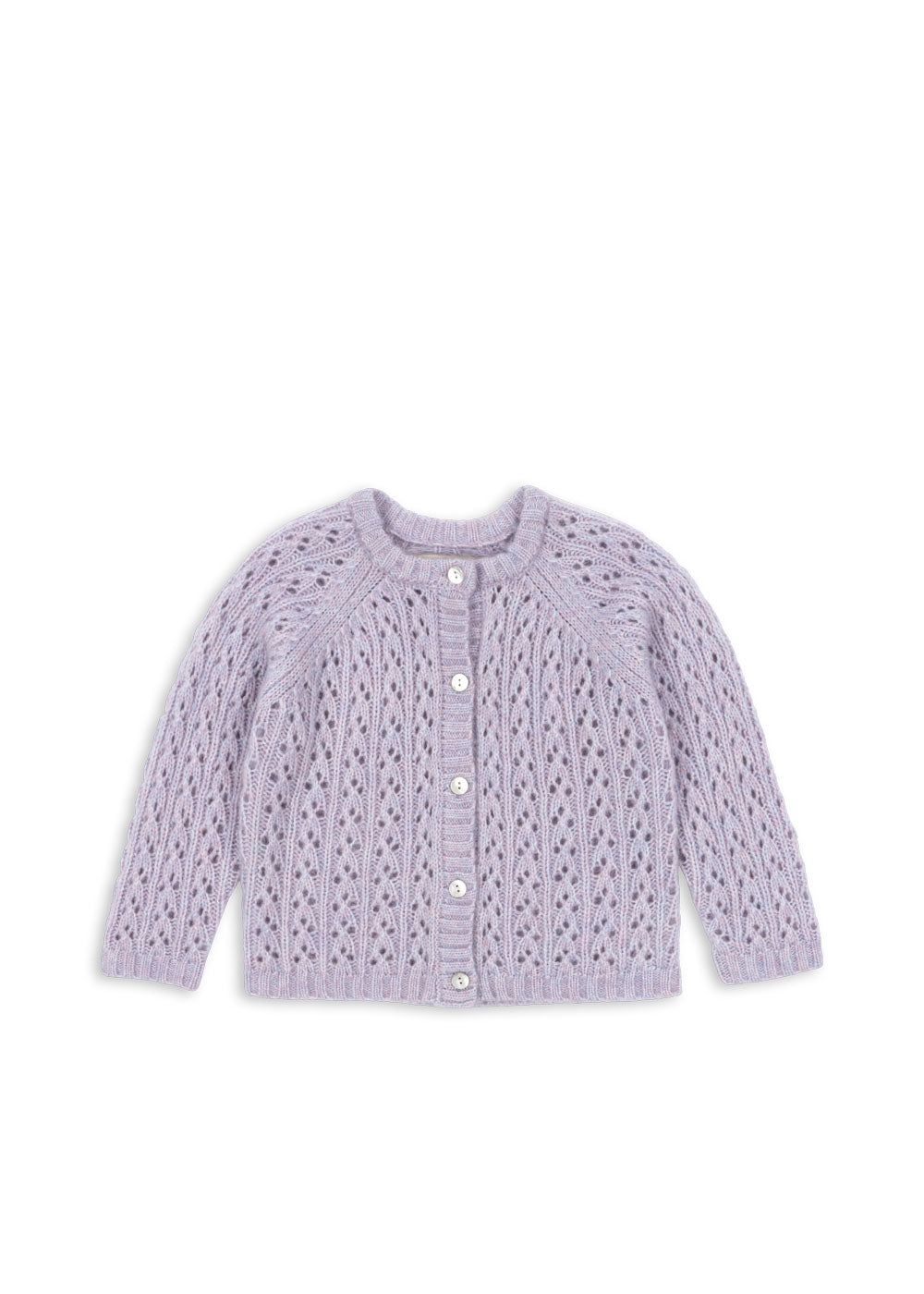 Isa Strick Cardigan Lavender Mist