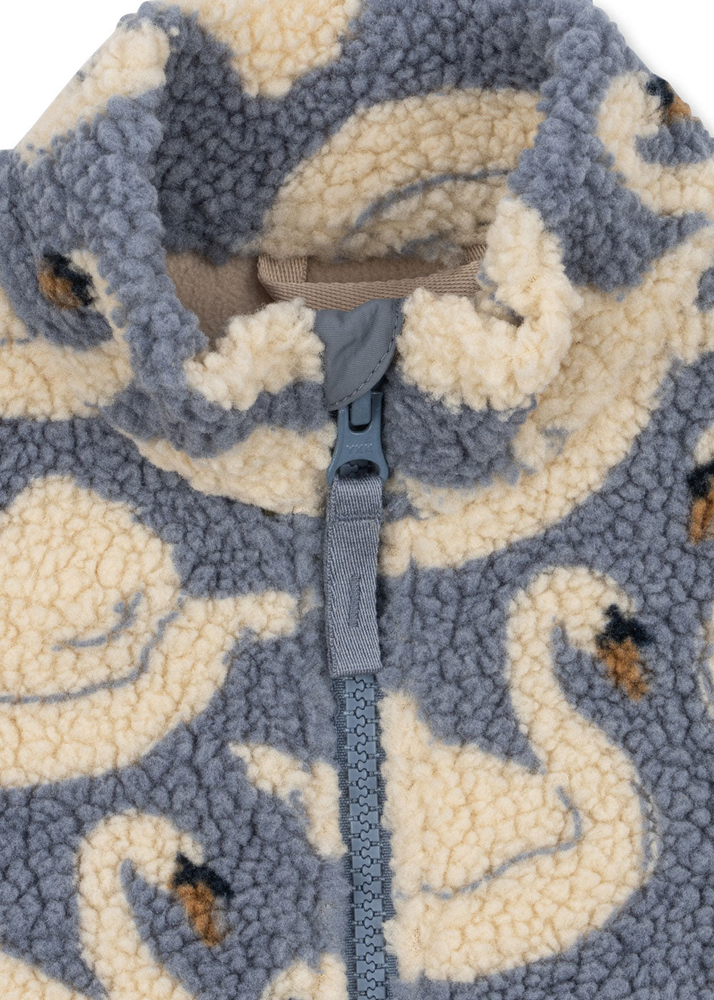 Jody Teddy Vest Swan 🩵🦢