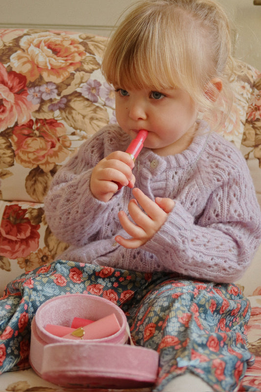 Isa Knit Cardigan Lavender Mist