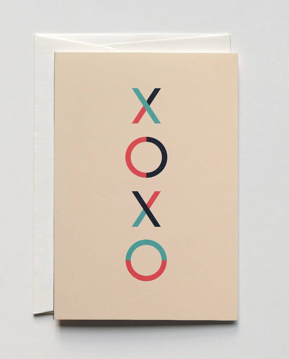 Karte Lucky Letters XOXO