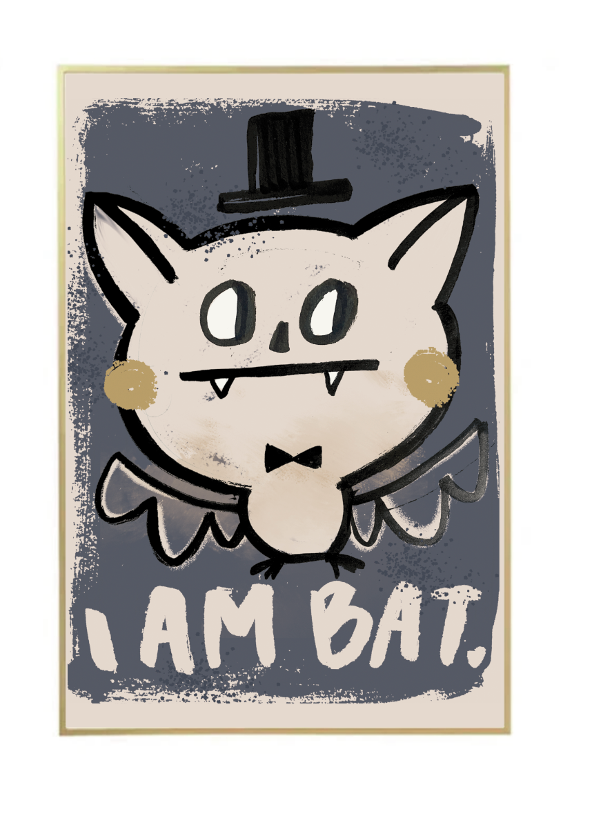 Poster Bat 50X70 cm