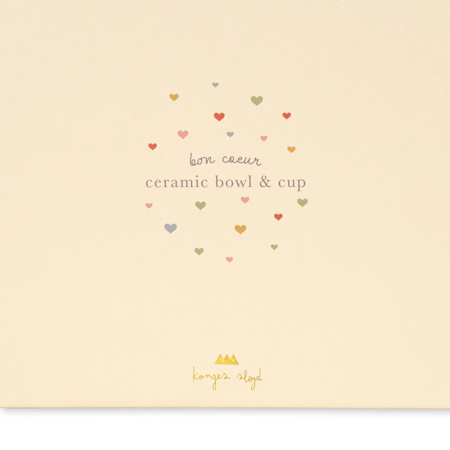 Keramik Schale& Tasse “bon Coeur”