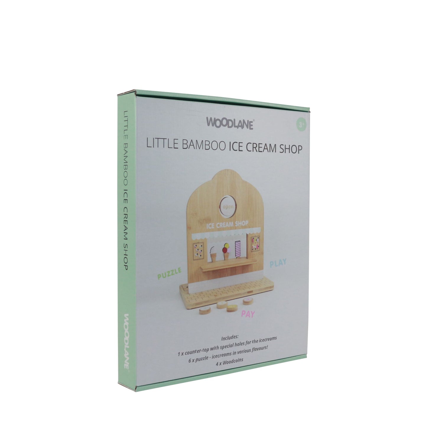 Piccola gelateria di bambù