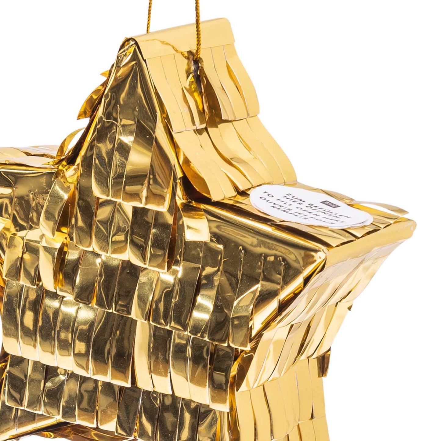 Stella mini pinata oro