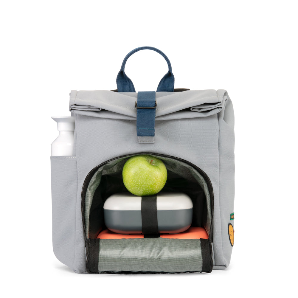 Recycled Rolltop Kids Rucksack Cognac