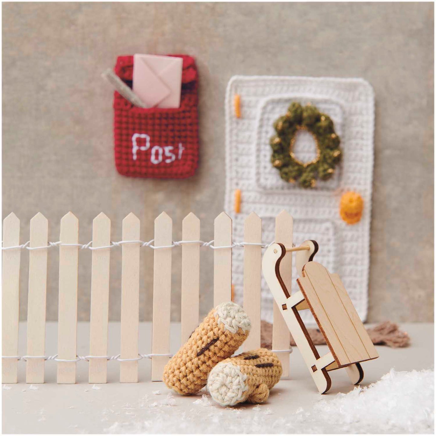 Wichtel Zaun Holz Natur