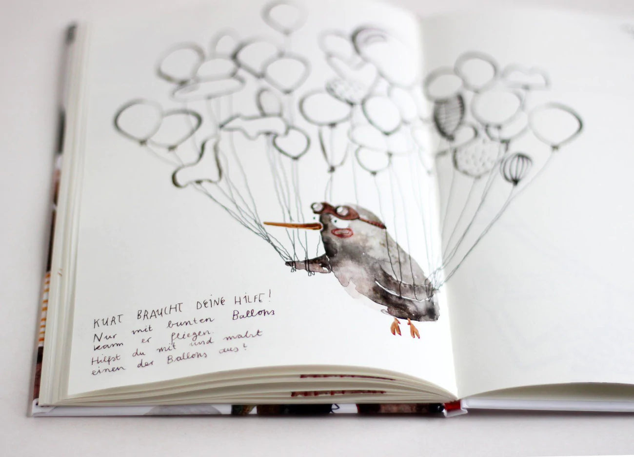 Freundebuch illustriert von Halfbird