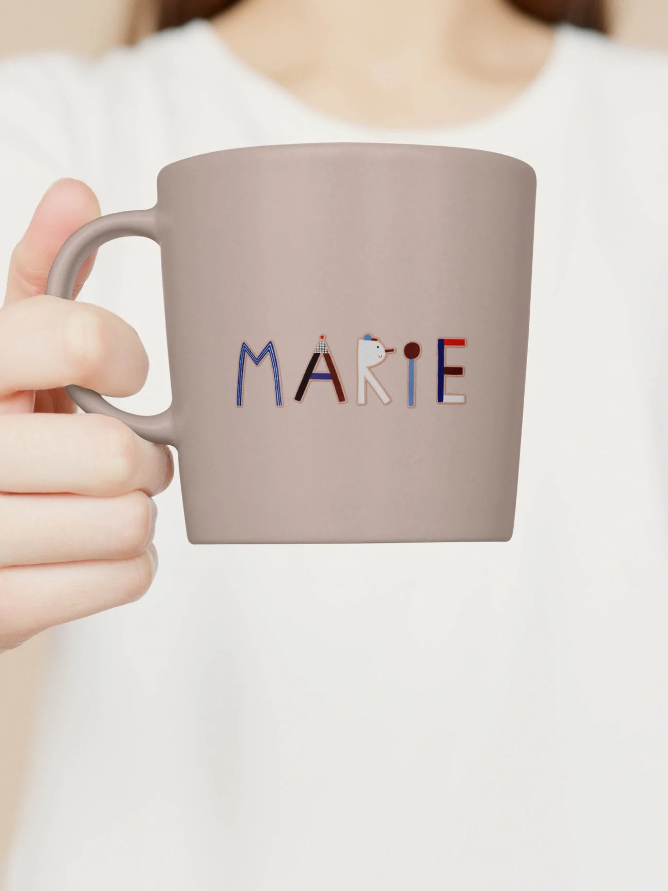 Spülmaschinenfeste Aufkleber ABC