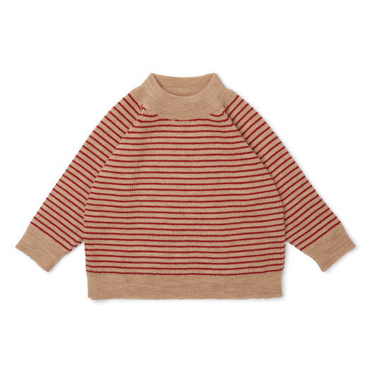 Merino Knit Sweater Striped 9 Months