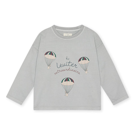 Long-sleeved shirt “léviter” floating rabbit