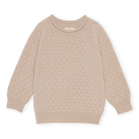 Merino Rundhalspullover Pomme