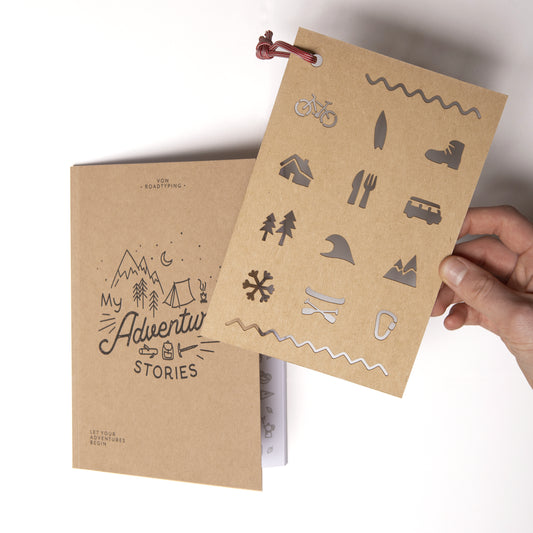 DIY Travel Journal “My Adventure Stories”