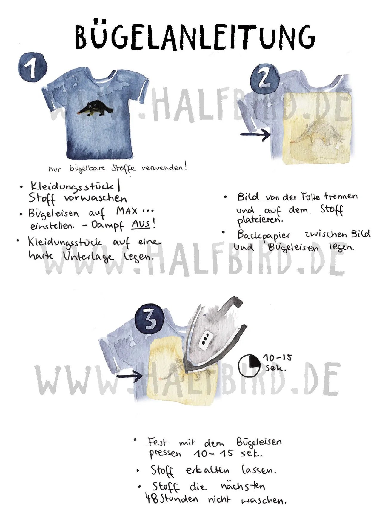 Bügelbild Betonmischer