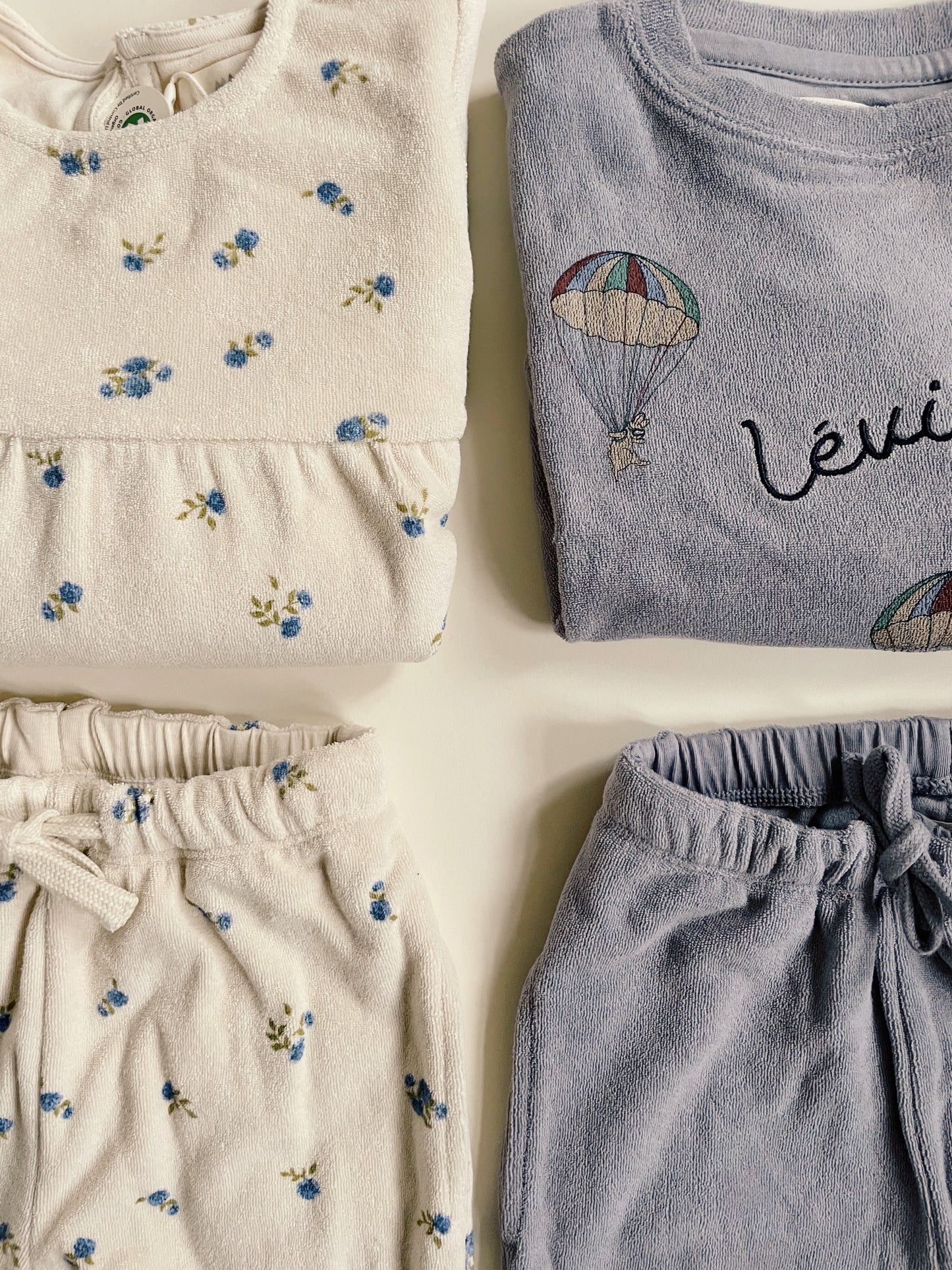 Frottee Jogger Fallschirmhäschen