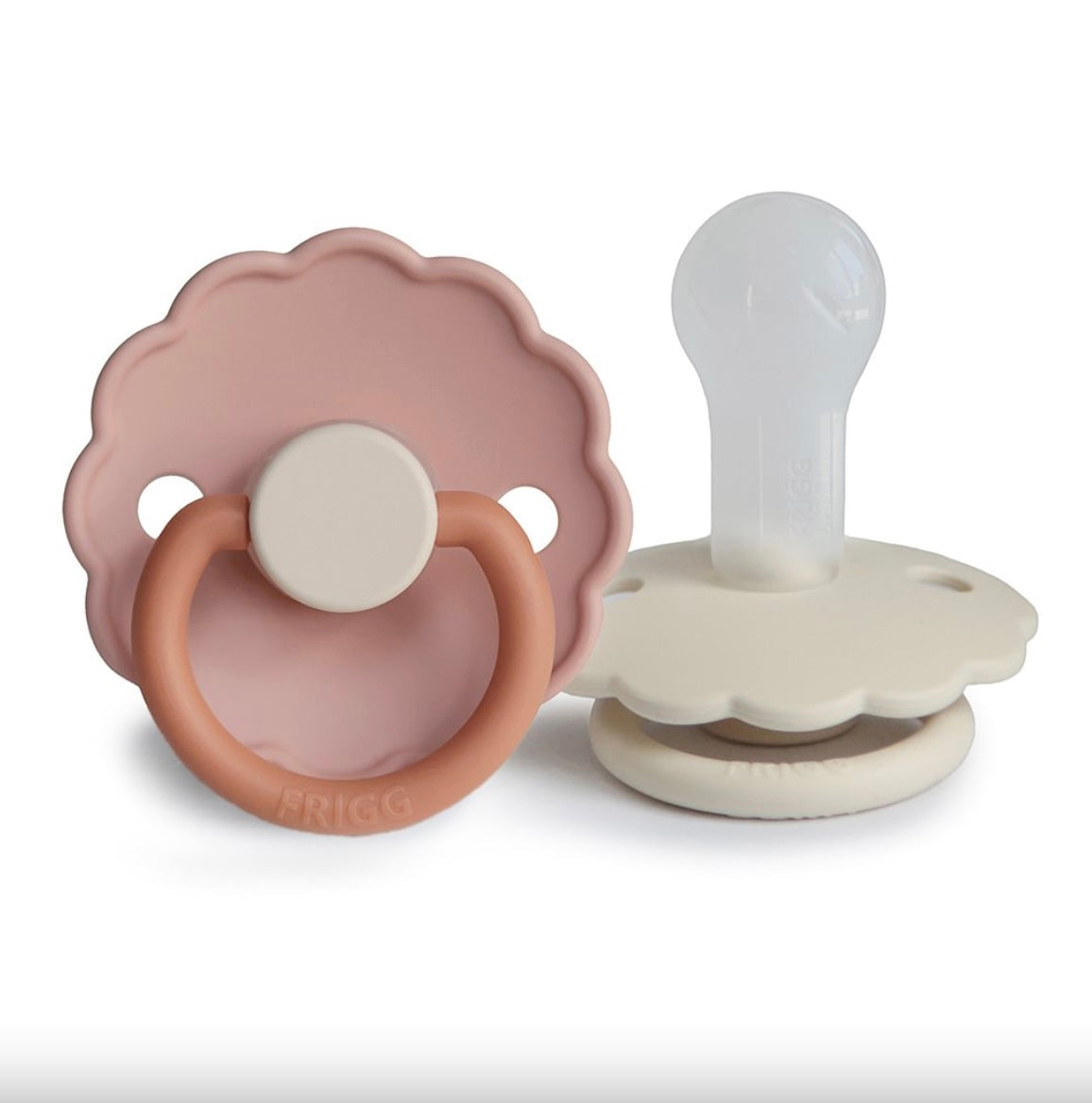 Schnuller Daisy Biscuit/Cremé 2er Set