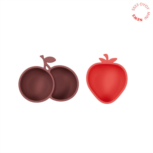 Erdbeer und Kirsche 🍒 Snackschalen Set