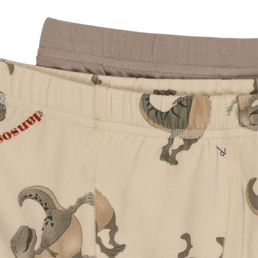 Unter-Hosen 2er Set 🦖 Dansosaurus/Stone