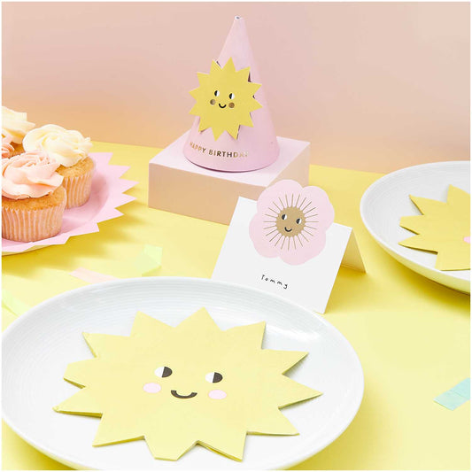 Paper plate sunny sun ☀️