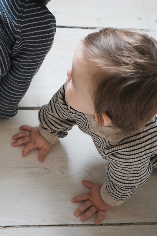 Merino Knit Sweater Striped 9 Months