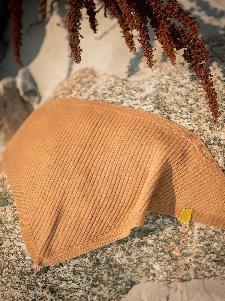 Merino-Dreieckstuch WOOLLY - Camel