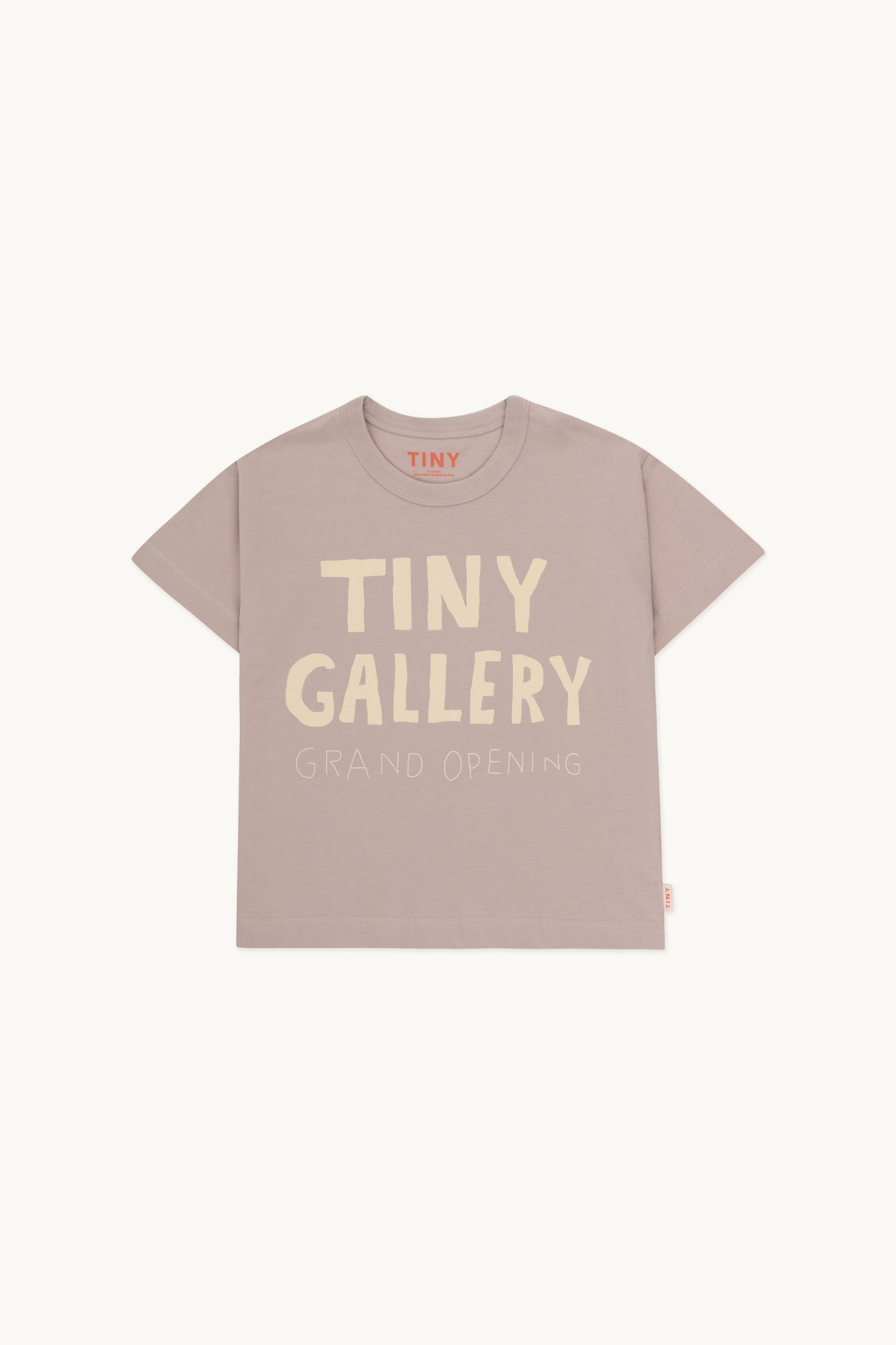 The Gallery TShirt TinyCottons Taupe
