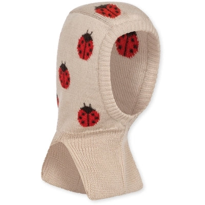 Belou Balaclava Merino Knit Ladybug 🐞