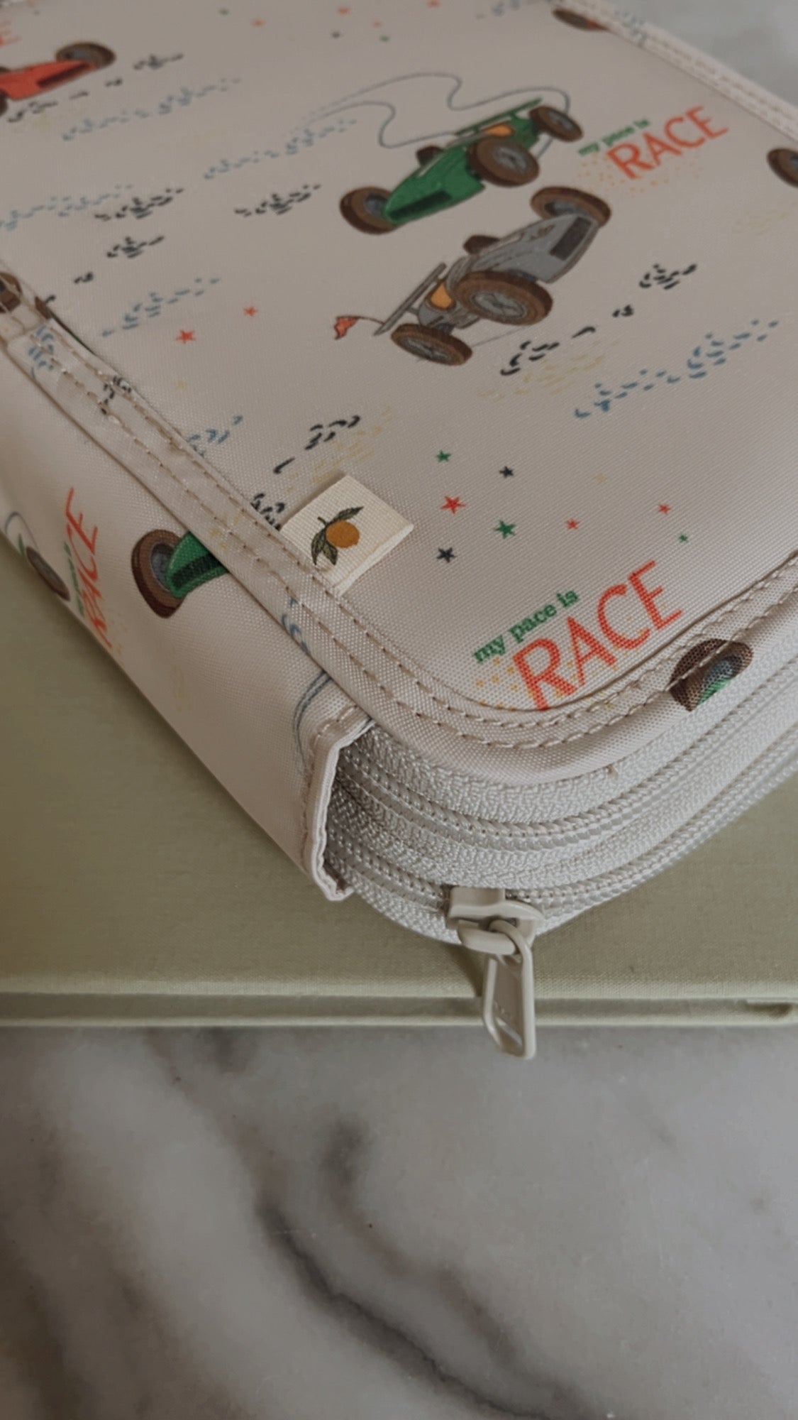 3-Fach Federmäppchen Clover 🏎️✨ befüllt