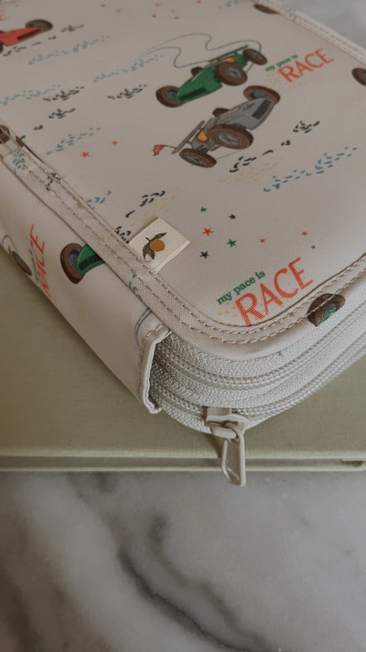 3-Fach Federmäppchen Clover 🏎️✨ befüllt