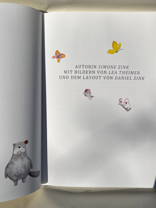 Kinderbuch Biber Ludwig mit dem Glücksohr Simone Zink