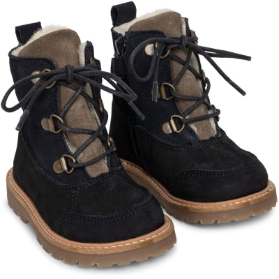 Zuri Boots Suede Night Blue
