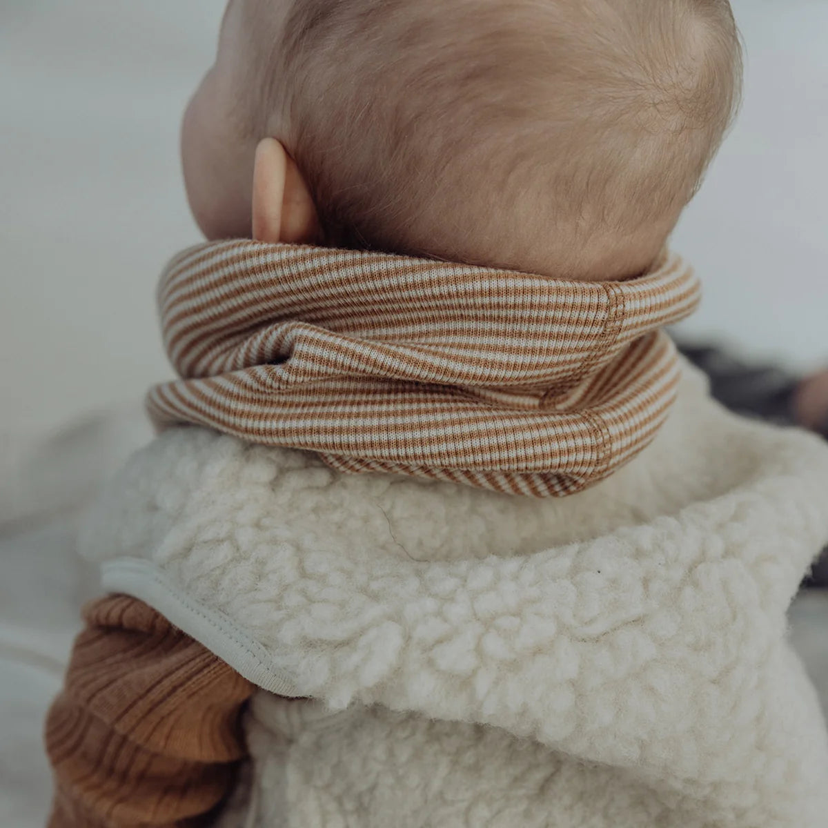 Finch&amp;Fable tube scarf Buff OatStripe
