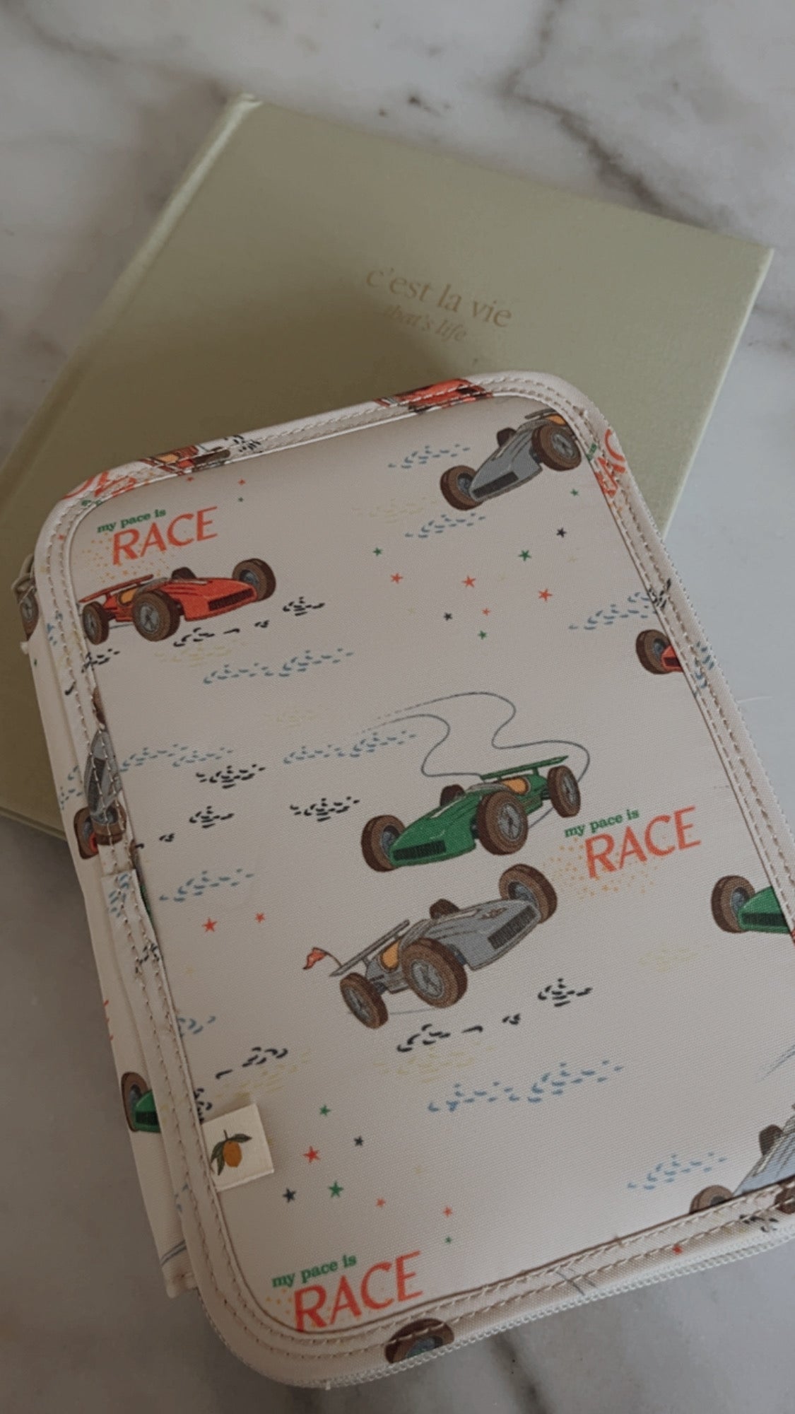 3-Fach Federmäppchen Clover 🏎️✨ befüllt