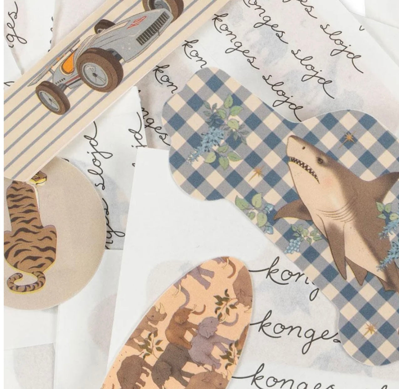 Kiss and comfort Pflasterset Konges Slojd Race Blue