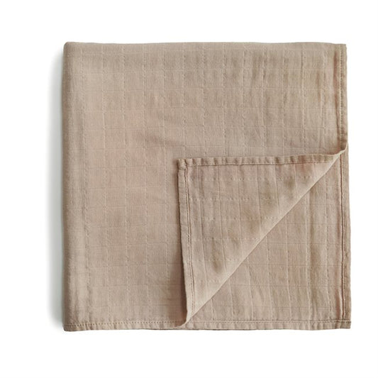 Muslin cloth Pale Taupe // 120 x 120