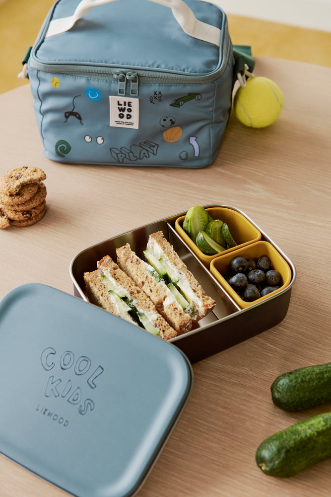 Edelstahl Lunchbox Nina Cool Kids Dusty Peppermint 🩵🌱✏️🏐