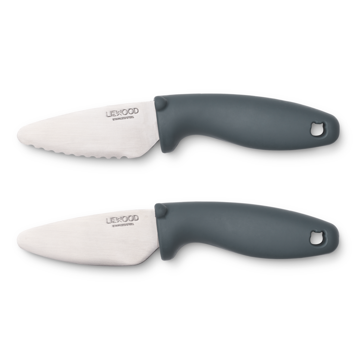 Liewood Perry “Erstes Schneiden” Messer-Set Whale blue