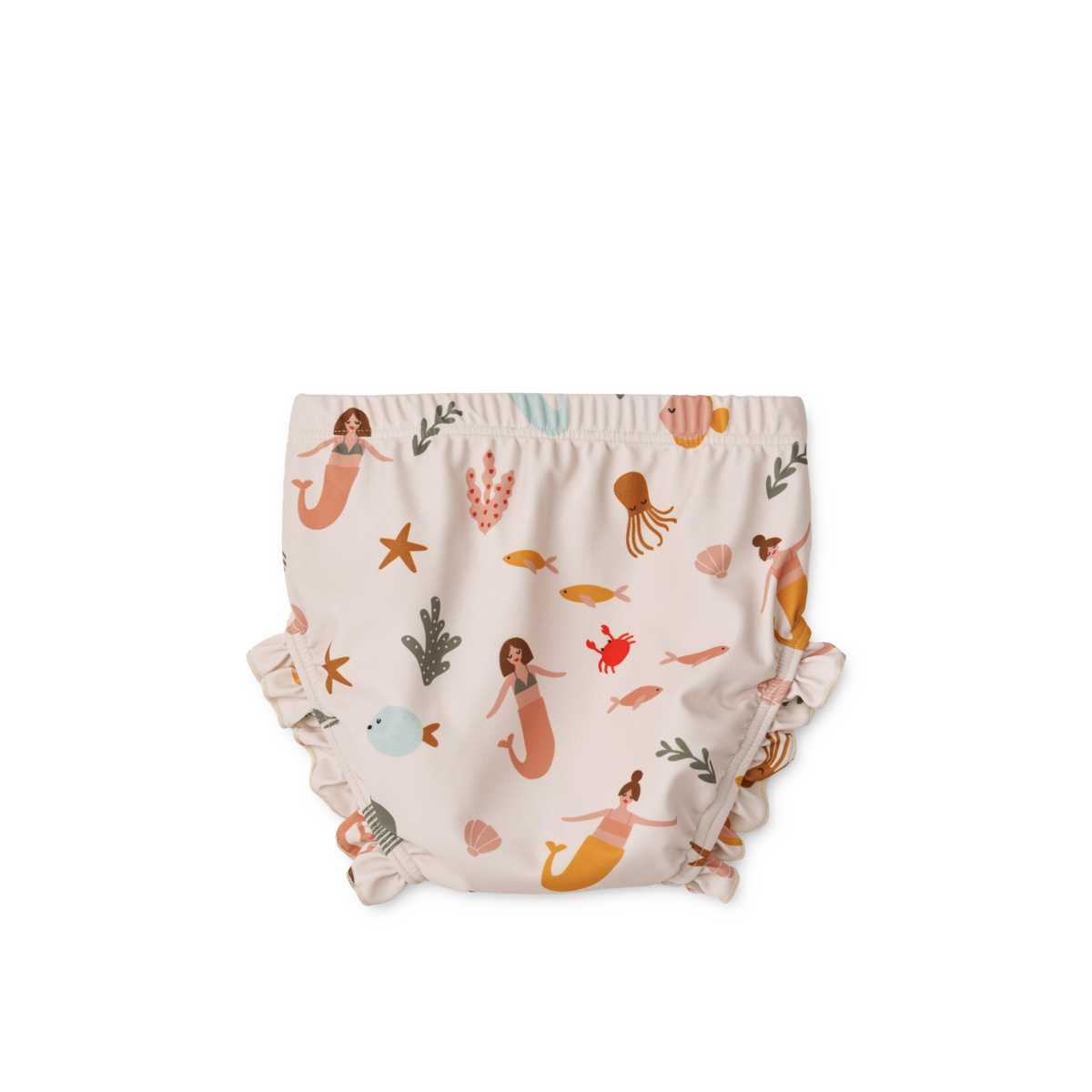 Mila UV swim diaper with mermaid print